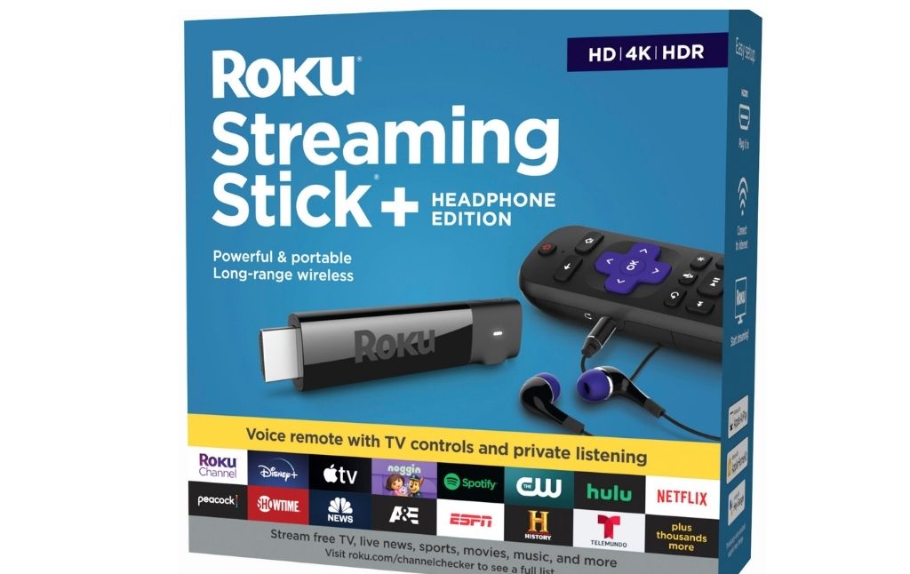 roku streaming stick headphone edition