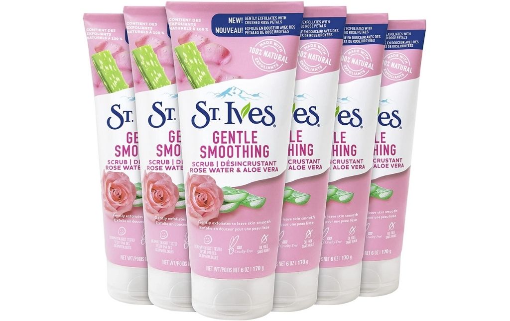 st ives gentle smoothing scrub