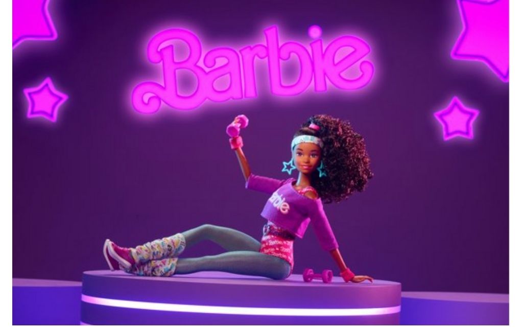 barbie 80s workout doll