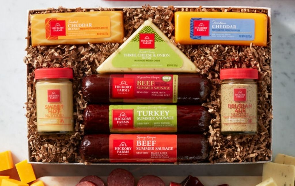 hickory farms hearty bites Gift Box