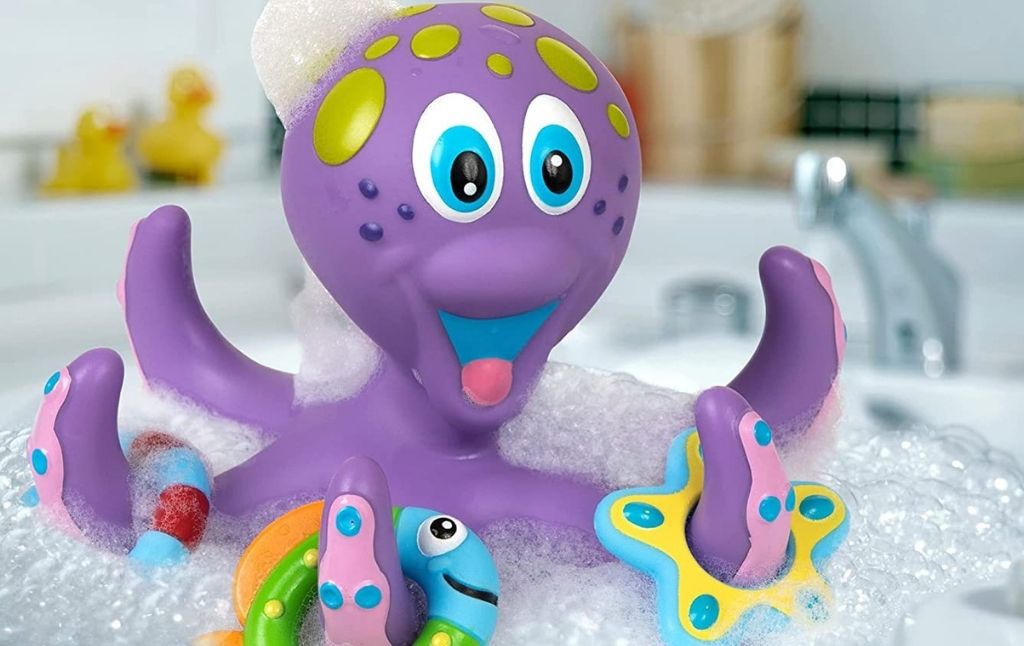 octopus bath toy