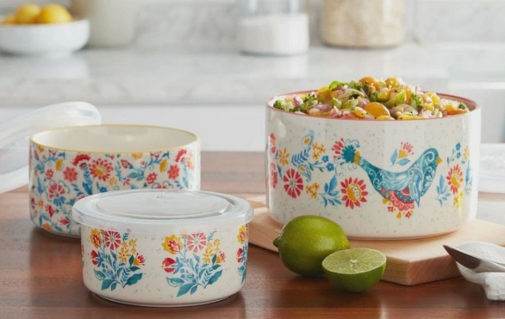 the pioneer woman ceramic bowls