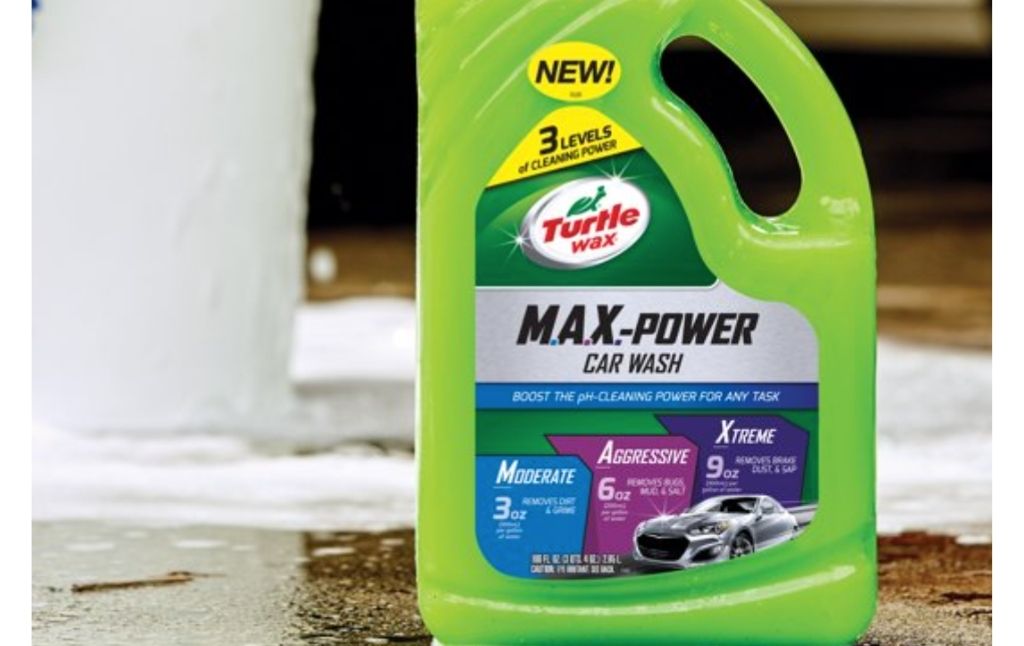 turtle wax power car wash