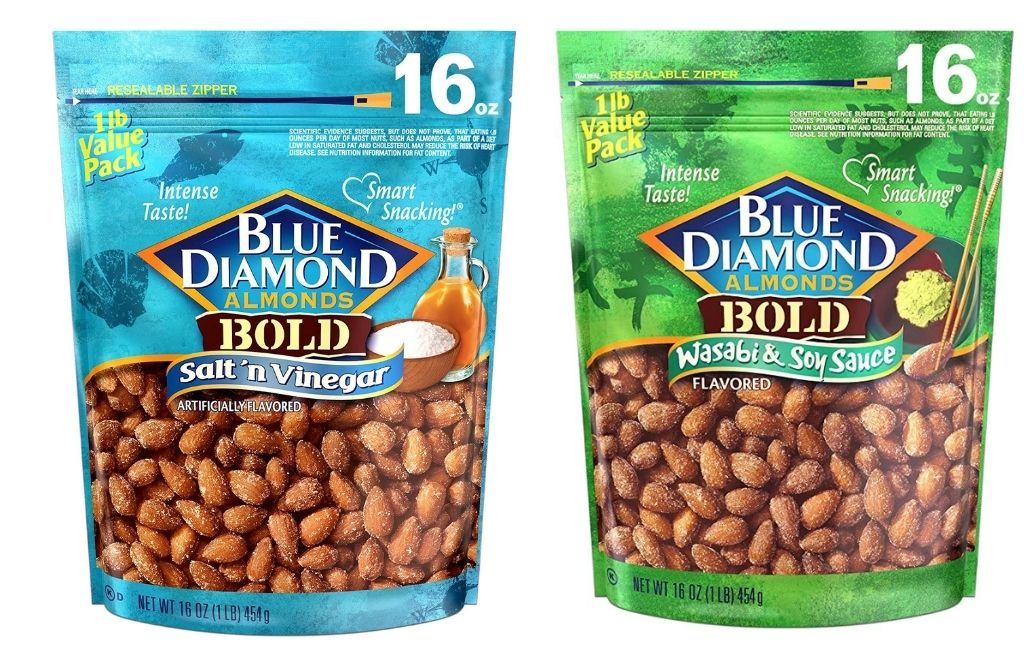 blue diamond flavor almonds