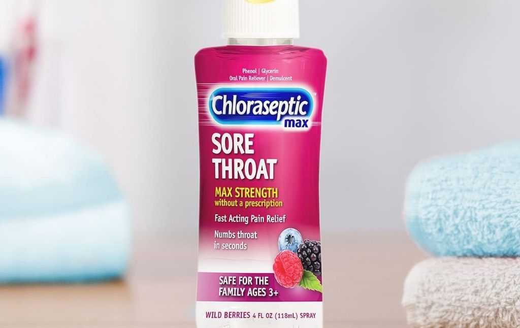 chloraseptic sore throat spray