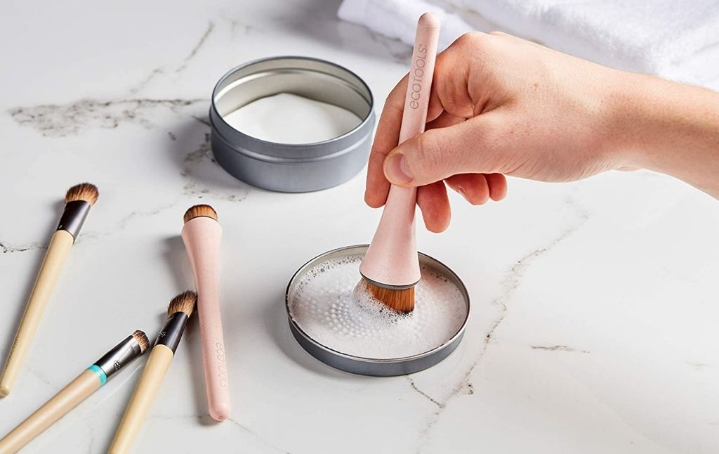 eco tools makeup brush cleaner