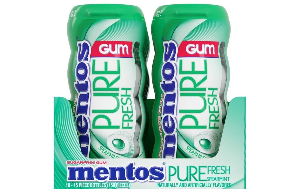 mentos pure fresh gum