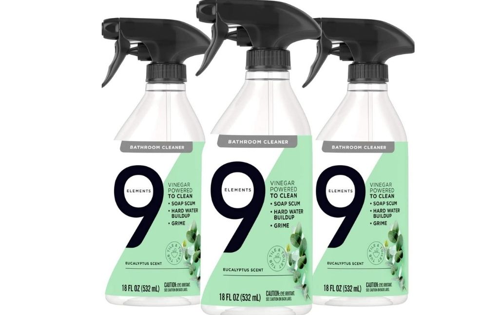 9 elements bathroom cleaner