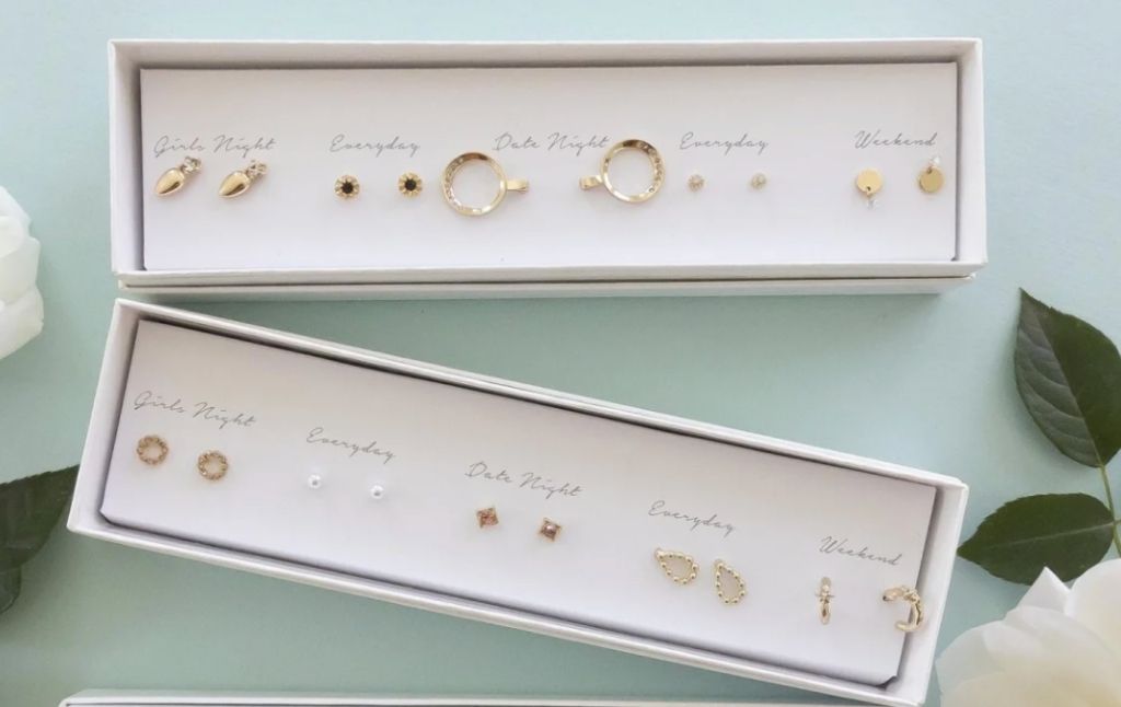 boxed earring sets