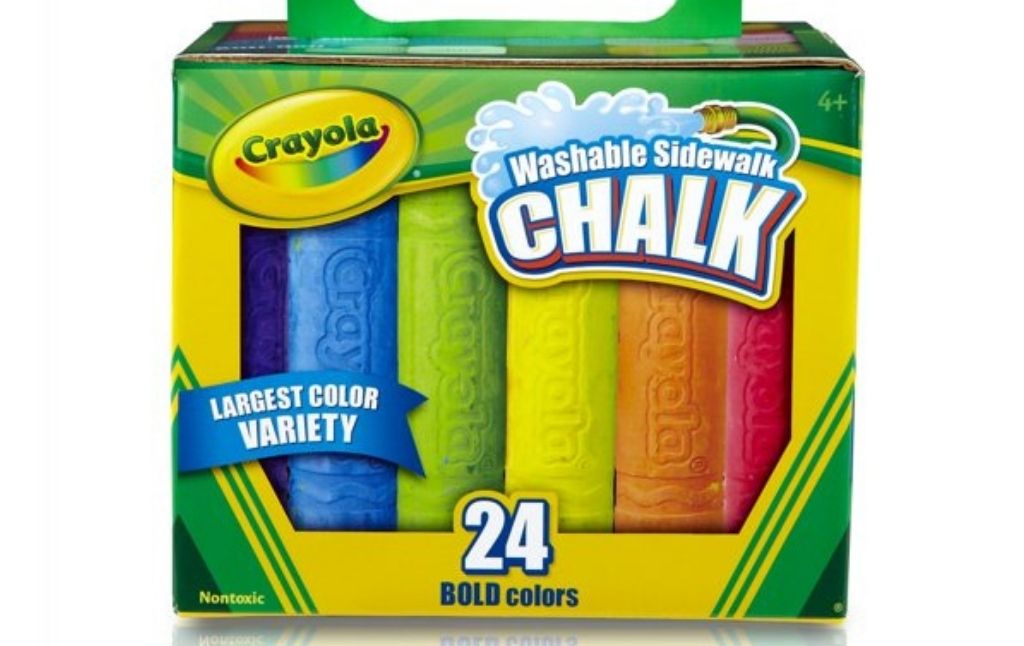 crayola washable sidewalk chalk