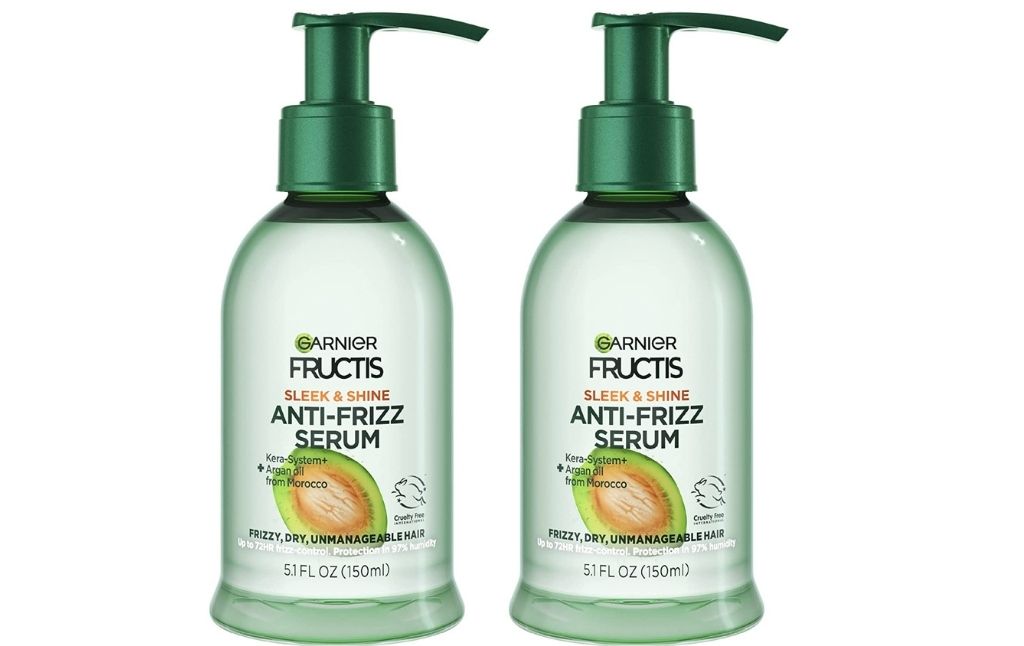 garnier fructis anti frizz serum