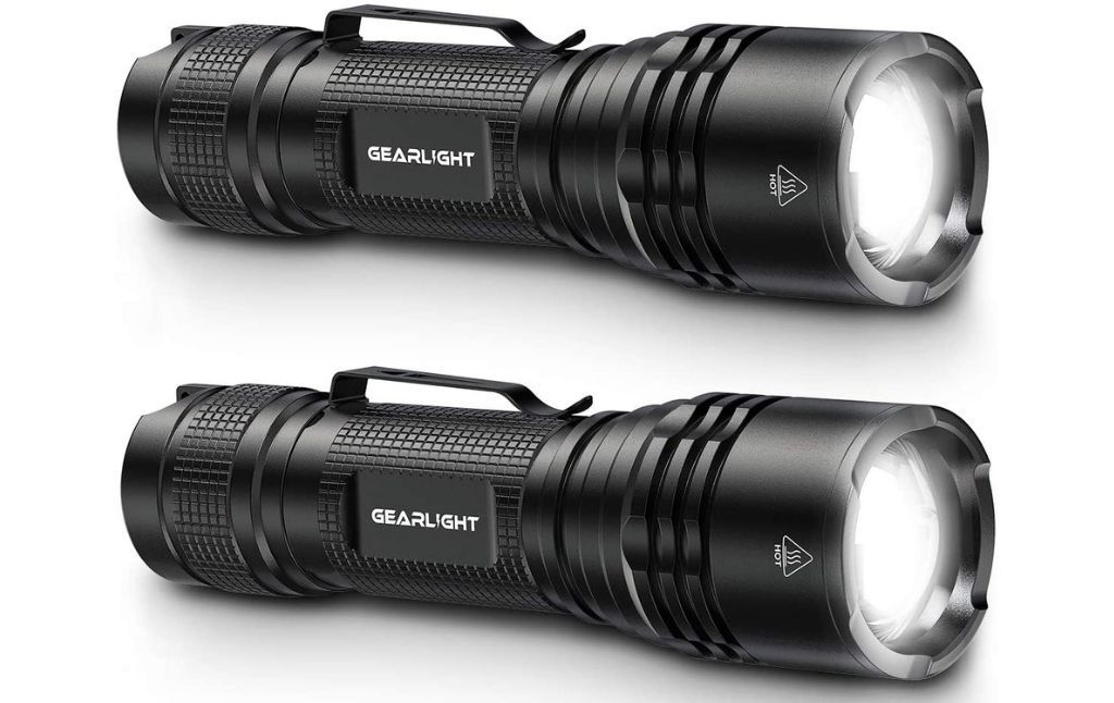 gearlight 2 pack flashlight