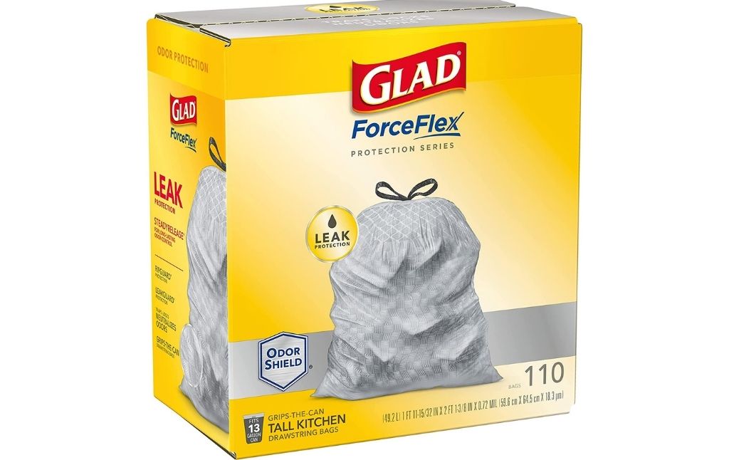 glad forceflex trash bags