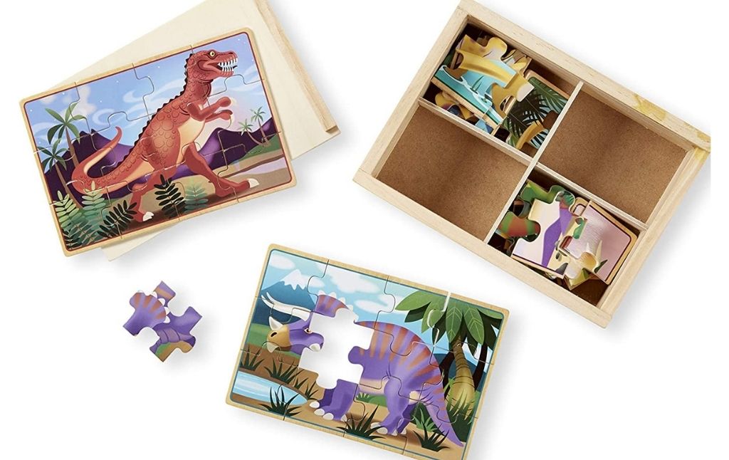 melissa doug 4 pack puzzles