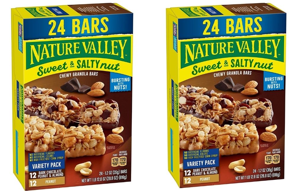 nature valley sweet salty granola bars