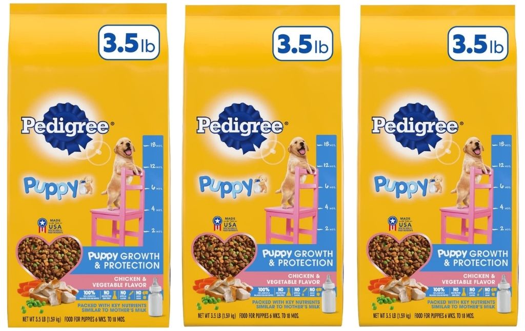 pedigree puppy food