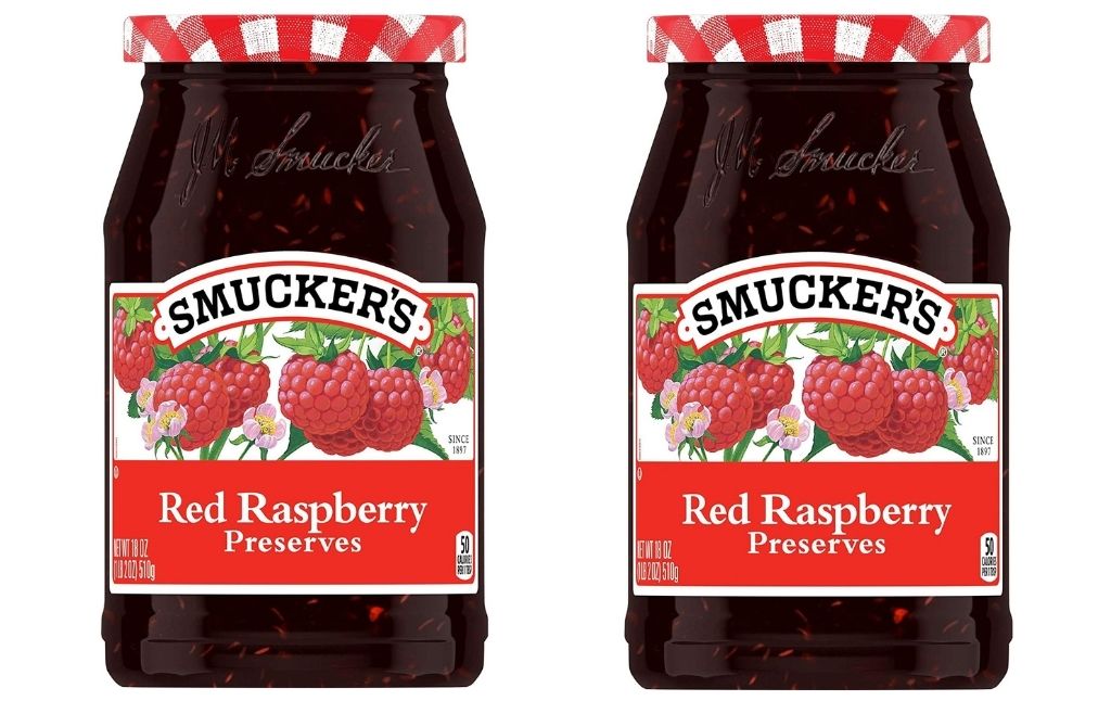 smuckers red raspberry perserves