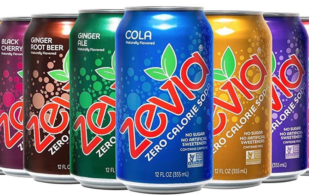 zevia zero calorie soda