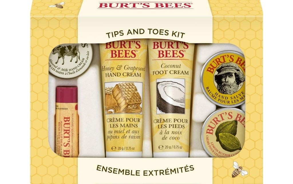 burts bees tips and toes kit