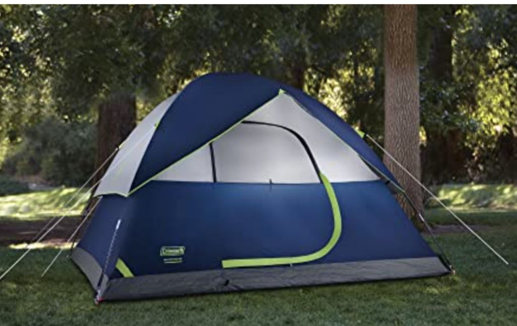 coleman 2 person tent