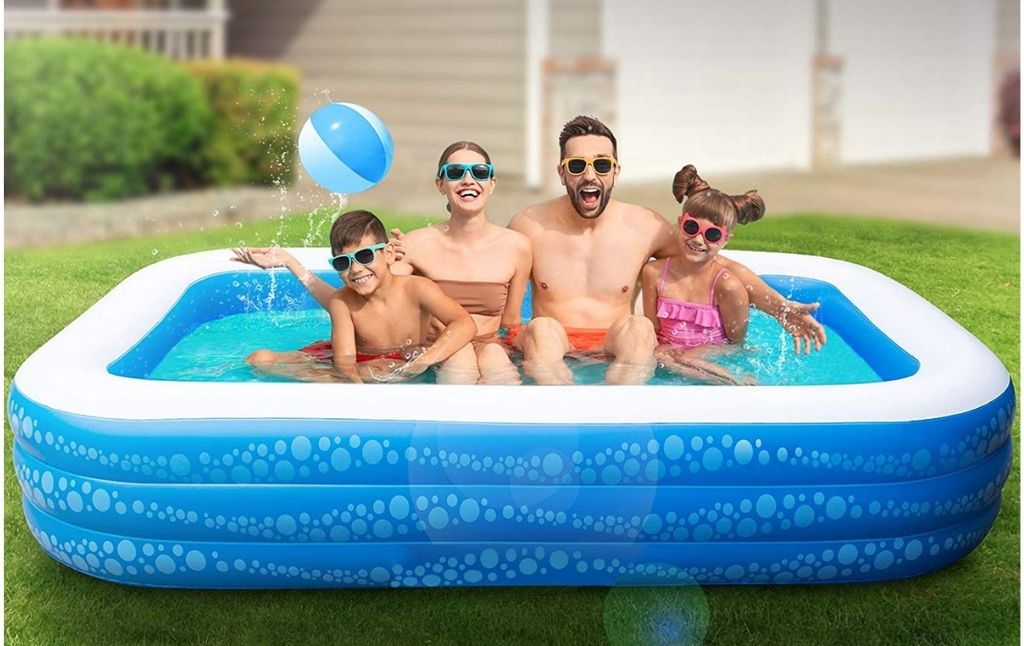 family inflatable pool