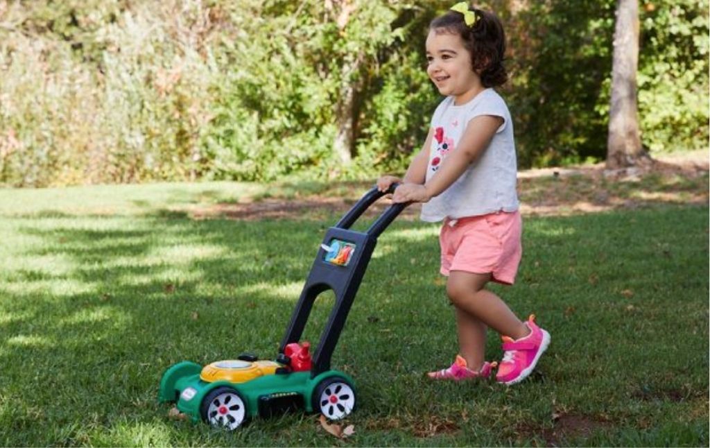 little tikes mower