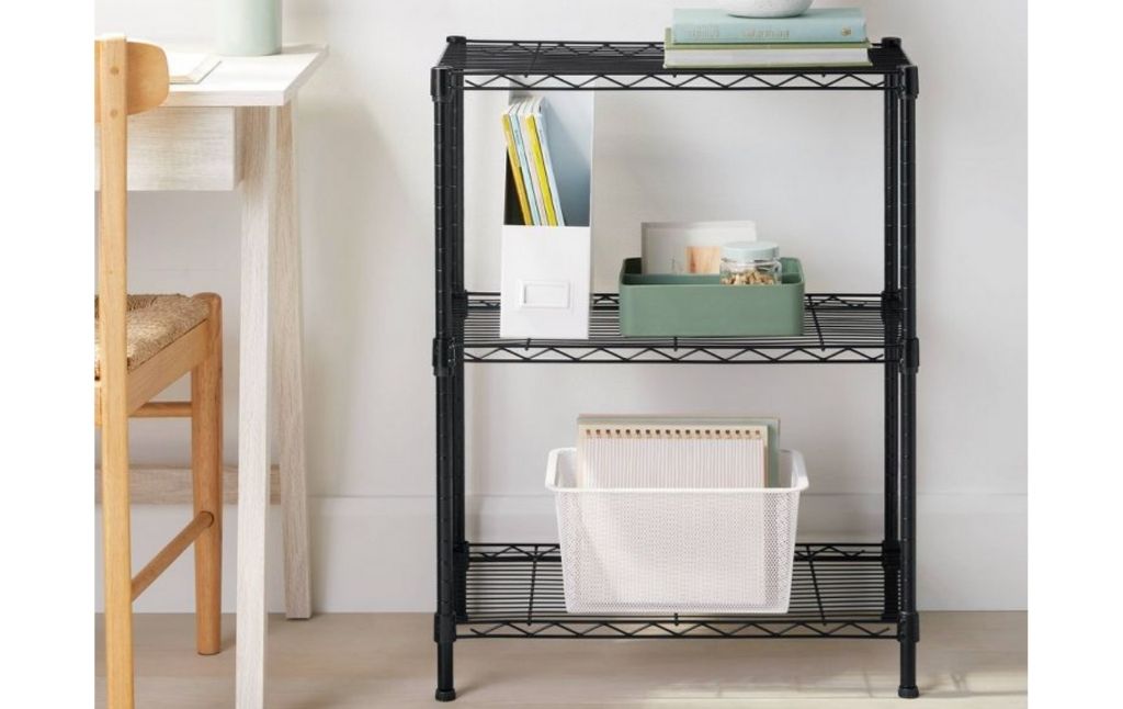 3 tier wire shelf