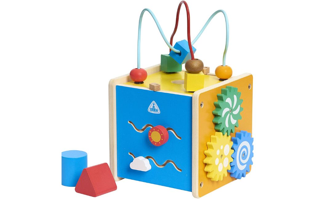 Early Learning Centre Mini Wooden Activity Cube