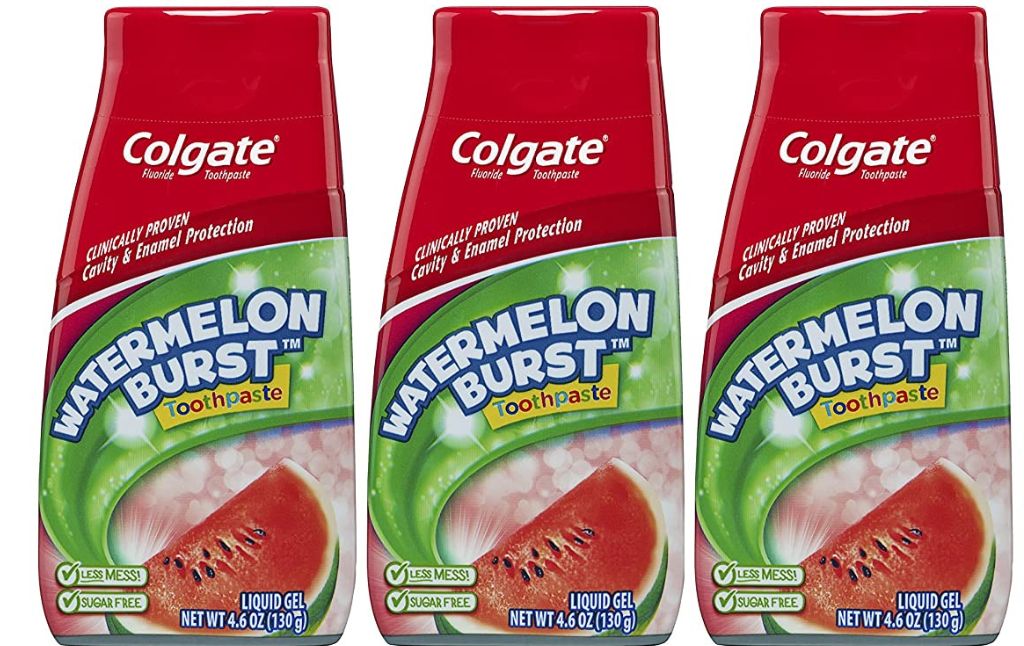 colgate watermelon burst toothpaste