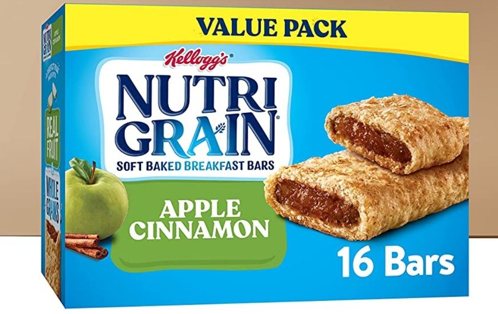 kelloggs nutri grain apple cinnamon