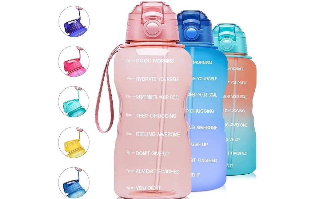 motivational water bottles