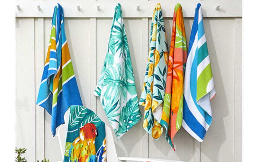 beach towels jcpenney