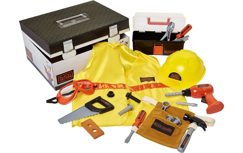 black decker toy tool kit