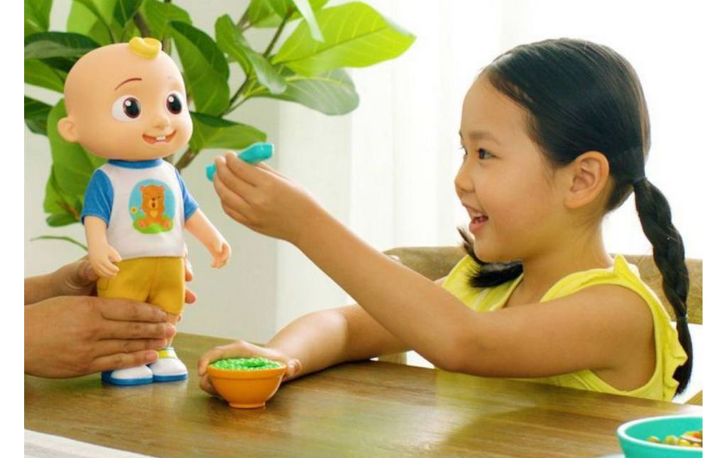 cocomelon deluxe interactive jj plush doll