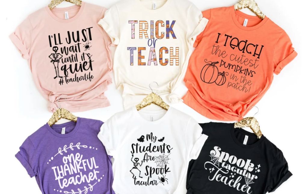 fall teacher tees