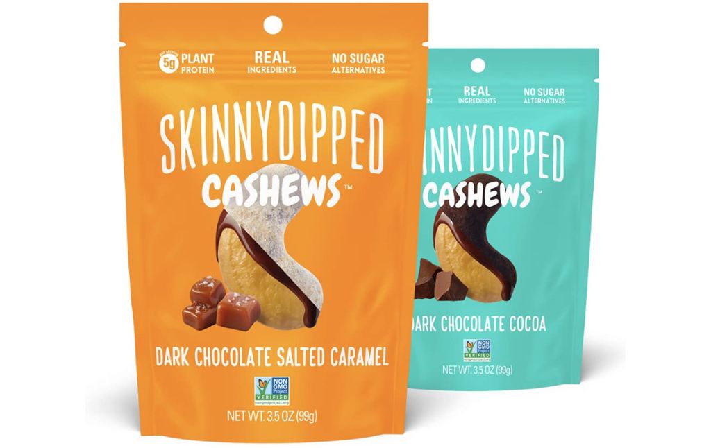 skinny dipped cashews