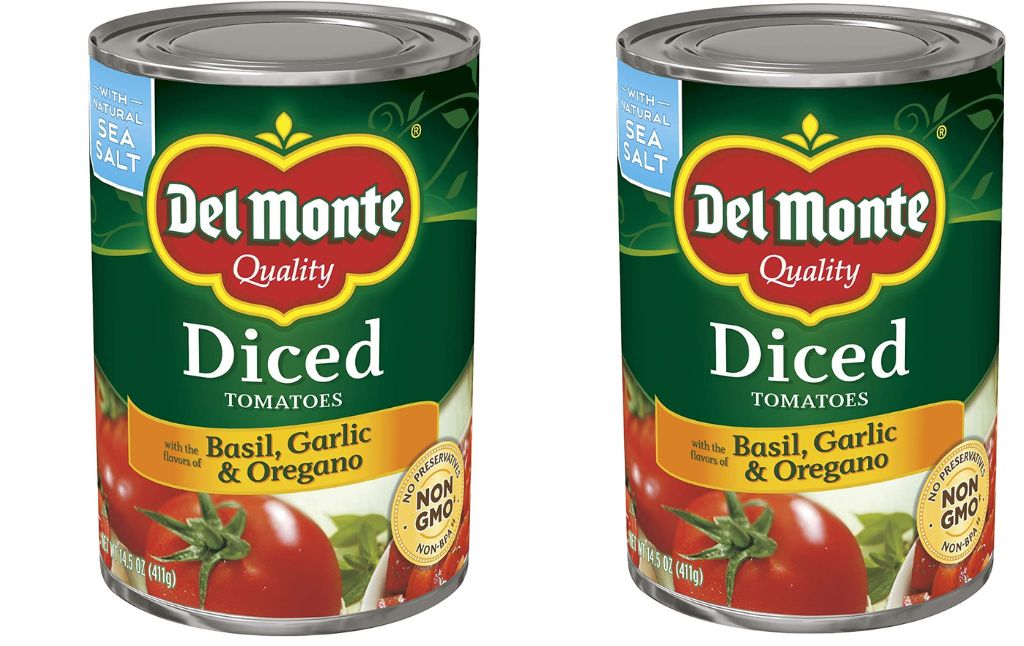 del monte diced tomatoes