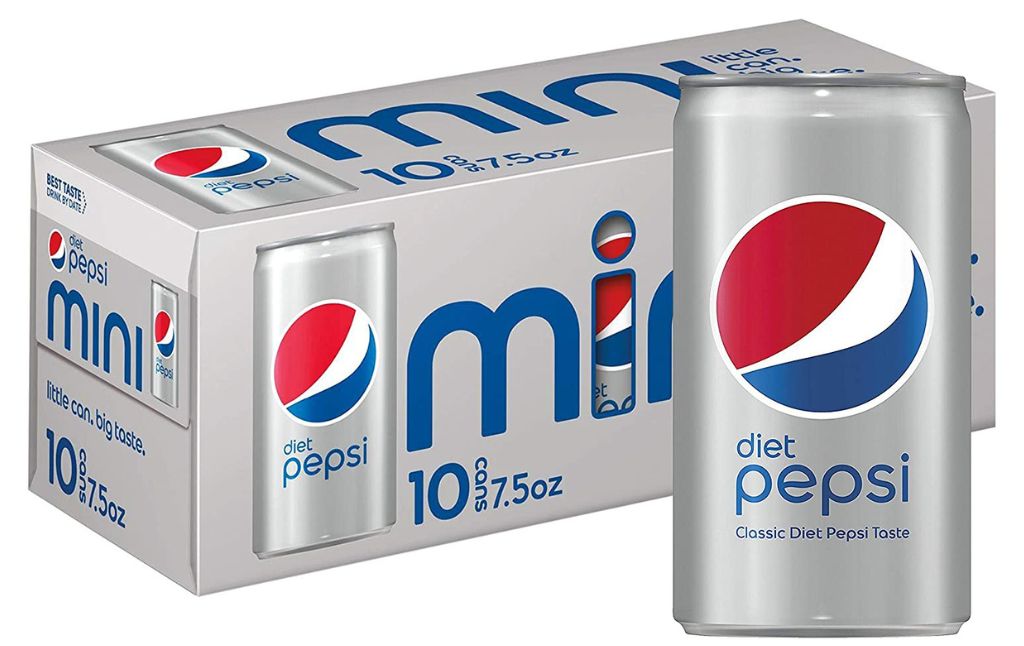 diet pepsi mini cans