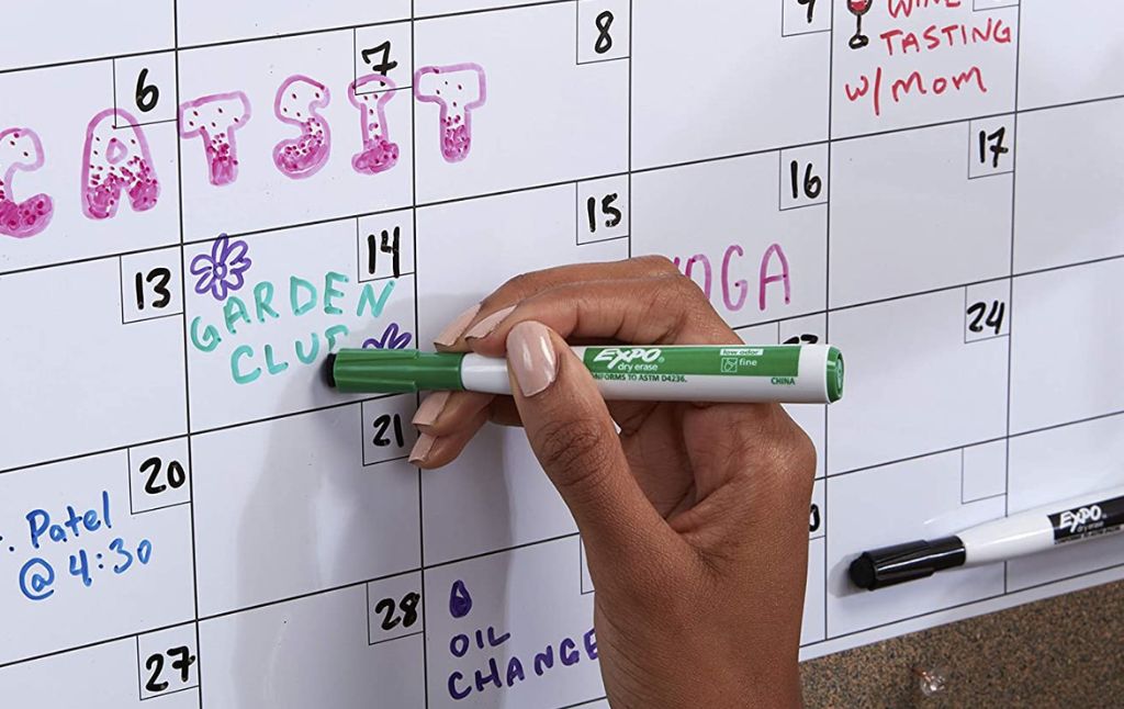 expo dry erase markers with eraser