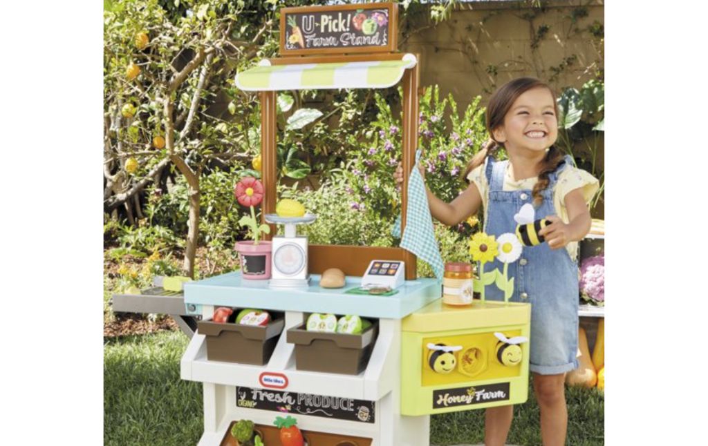 little tikes fruit stand