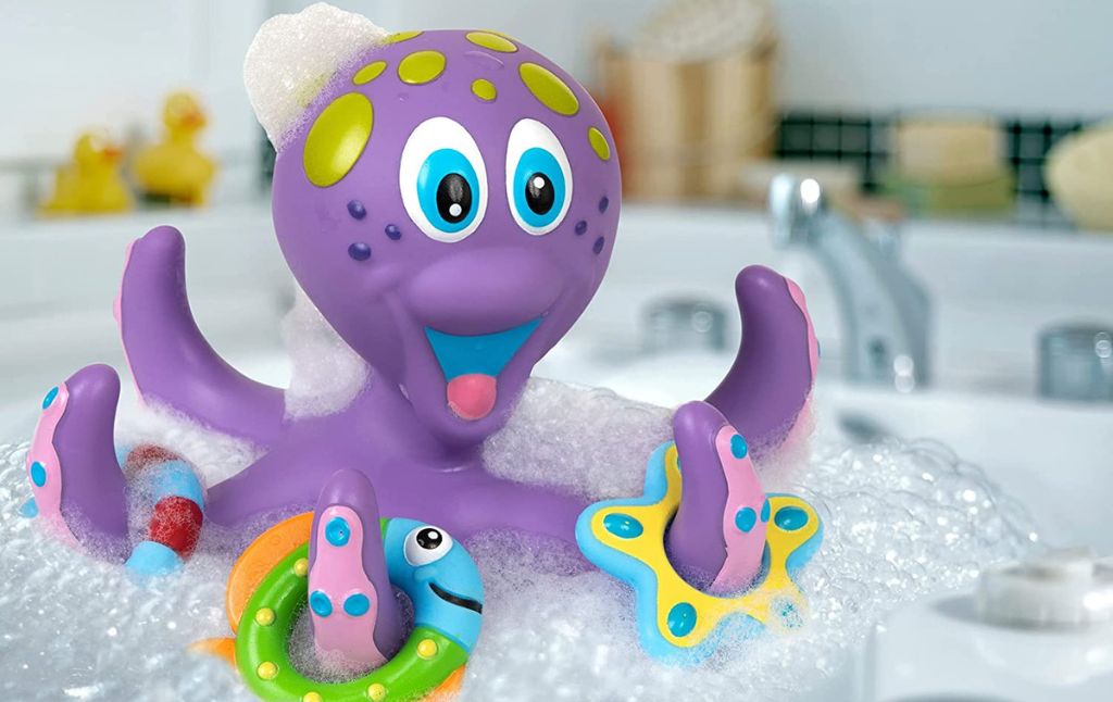 octopus bath toy