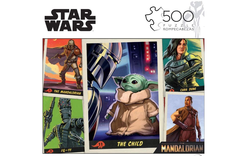 star. wars mandalorian 500 piece puzzle