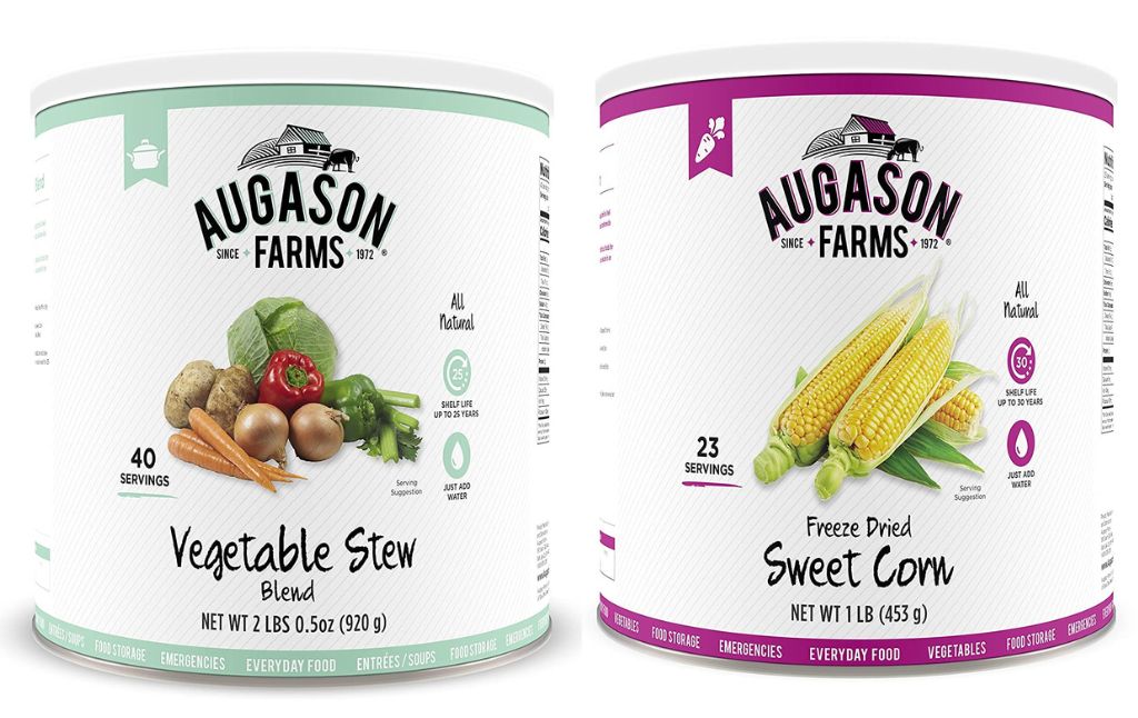 augason farms vegtables