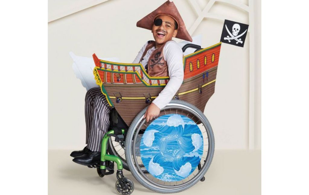 adaptive pirate ship costume