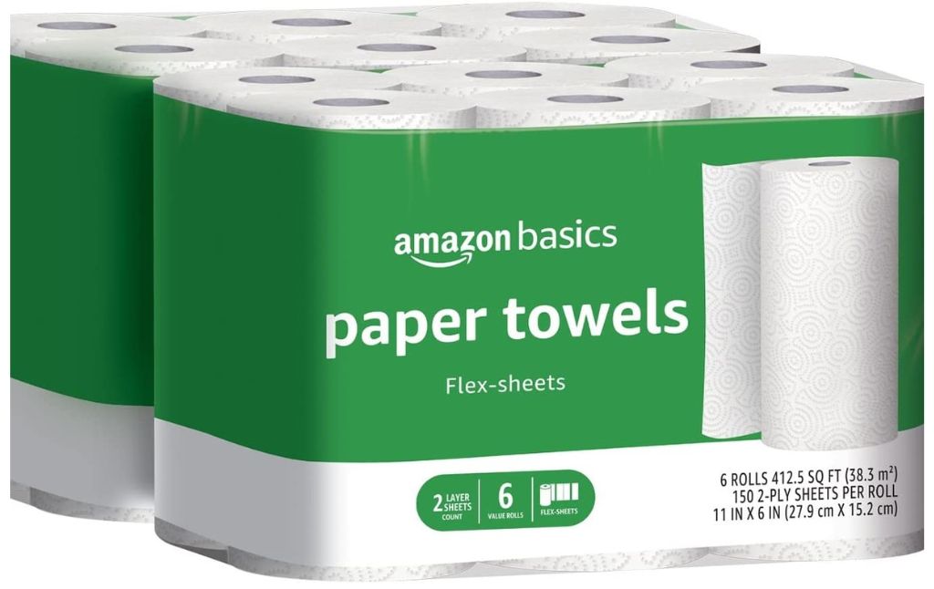 amazon basics paper towels