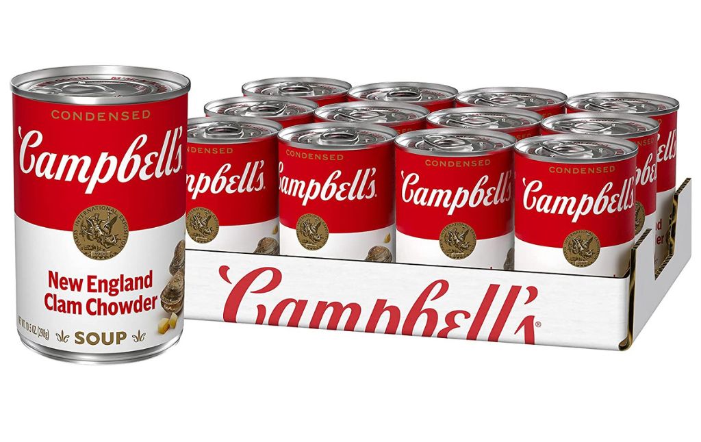 campbells new england clam chowder