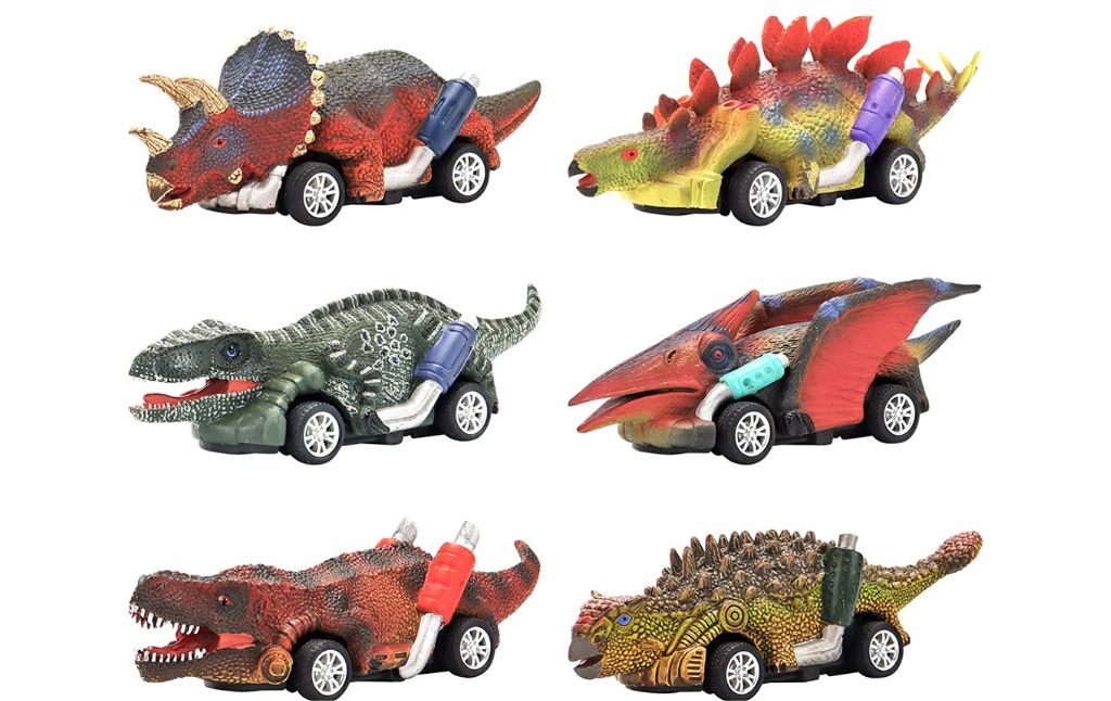 dinosaur race cars