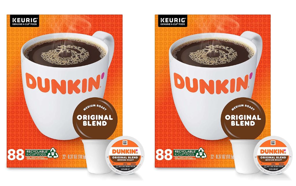 dunkin k cups