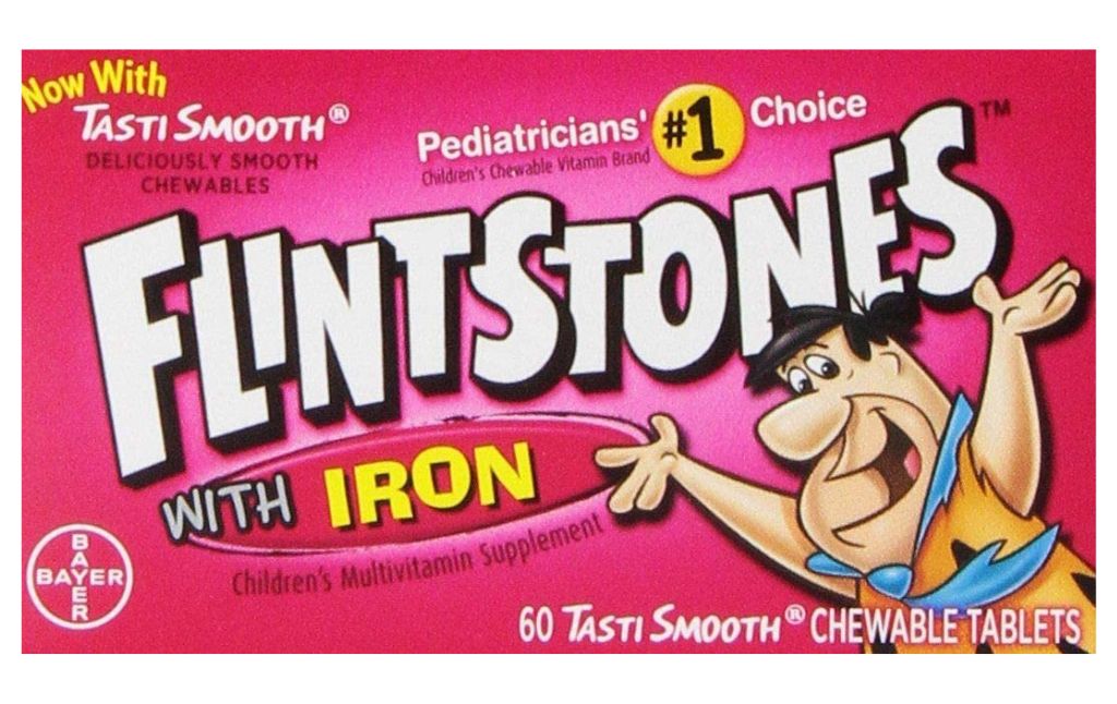 flintstones with iron