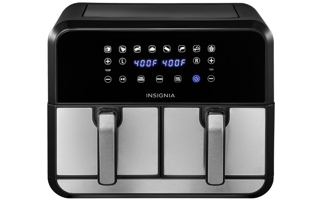 insignia dual basket air fryer